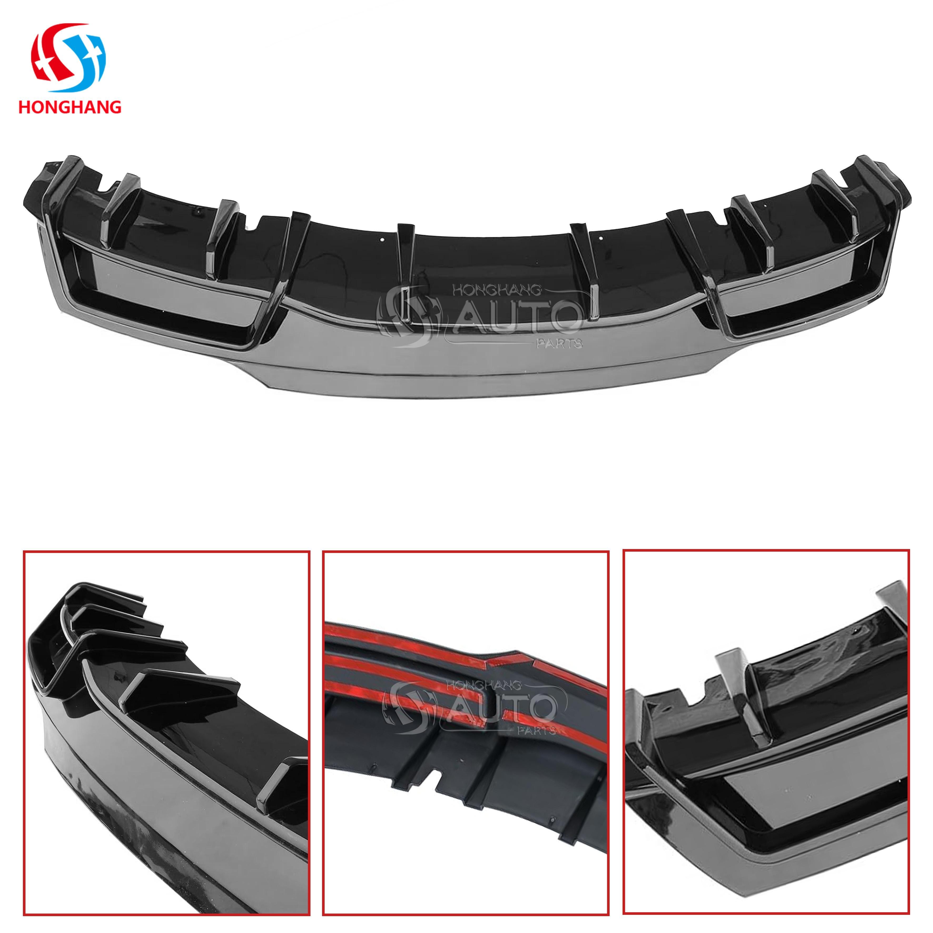 Rear Bumper Diffuser Spoiler Lower Boot Lip Kit For TESLA Model 3 2017 2018 2019 2020 2021 2022 2023