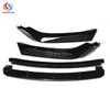 New Arrivals Front Bumper Lip Splitter Four Sections For Honda Civic 2016 2017 2018 2019