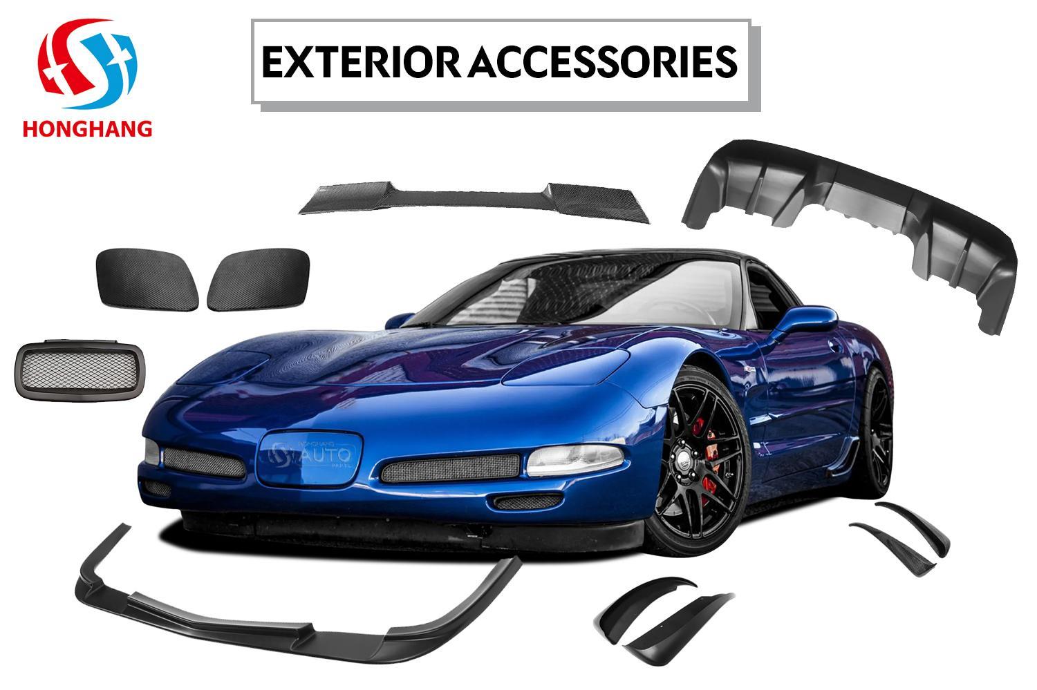 License Plate Air Inlet For Chevrlet Corvette C5 1997 1998 1999 2000 2001 2002 2003 2004