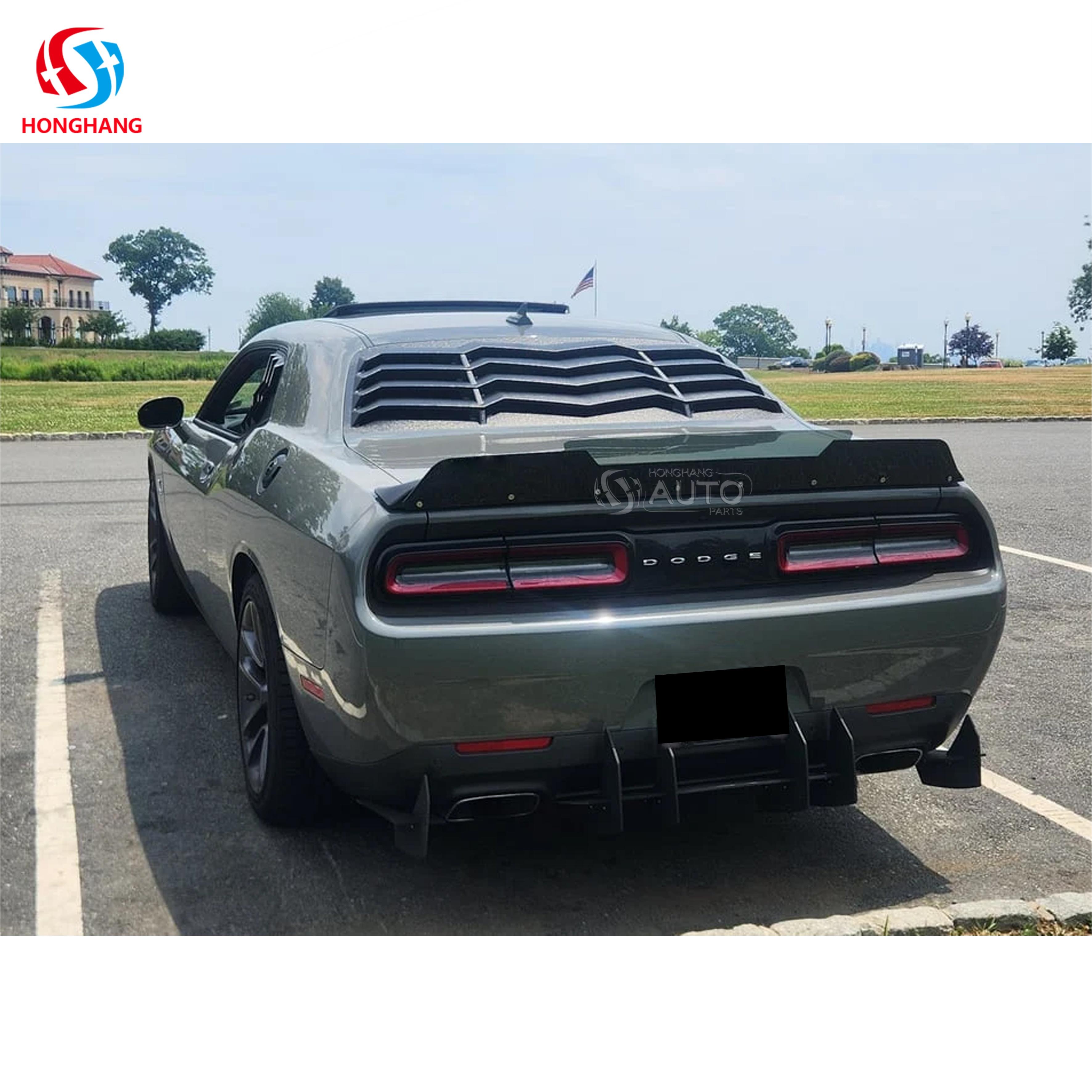 Rear Bumper Diffuser Lip For Dodge Challenger 2015 2016 2017 2018 2019 2020 2021 2022 2023