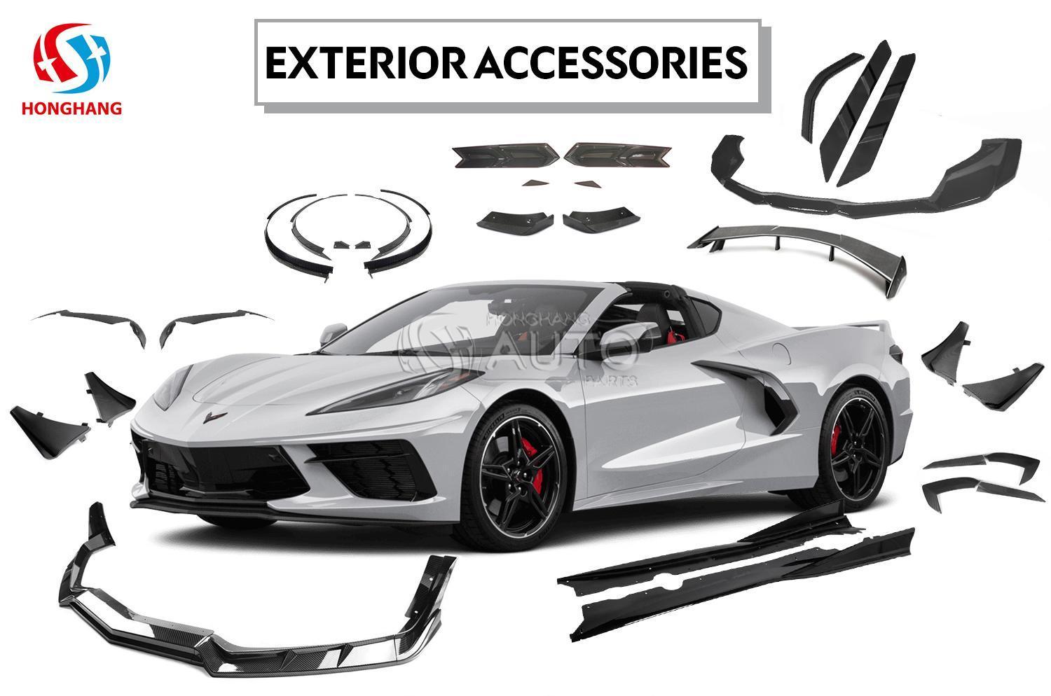 Rear Dry Bay Vent Blocks Waterproof Cover For Chevrolet Corvette C8 Coupe 2020 2021 2022 2023 2024 2025