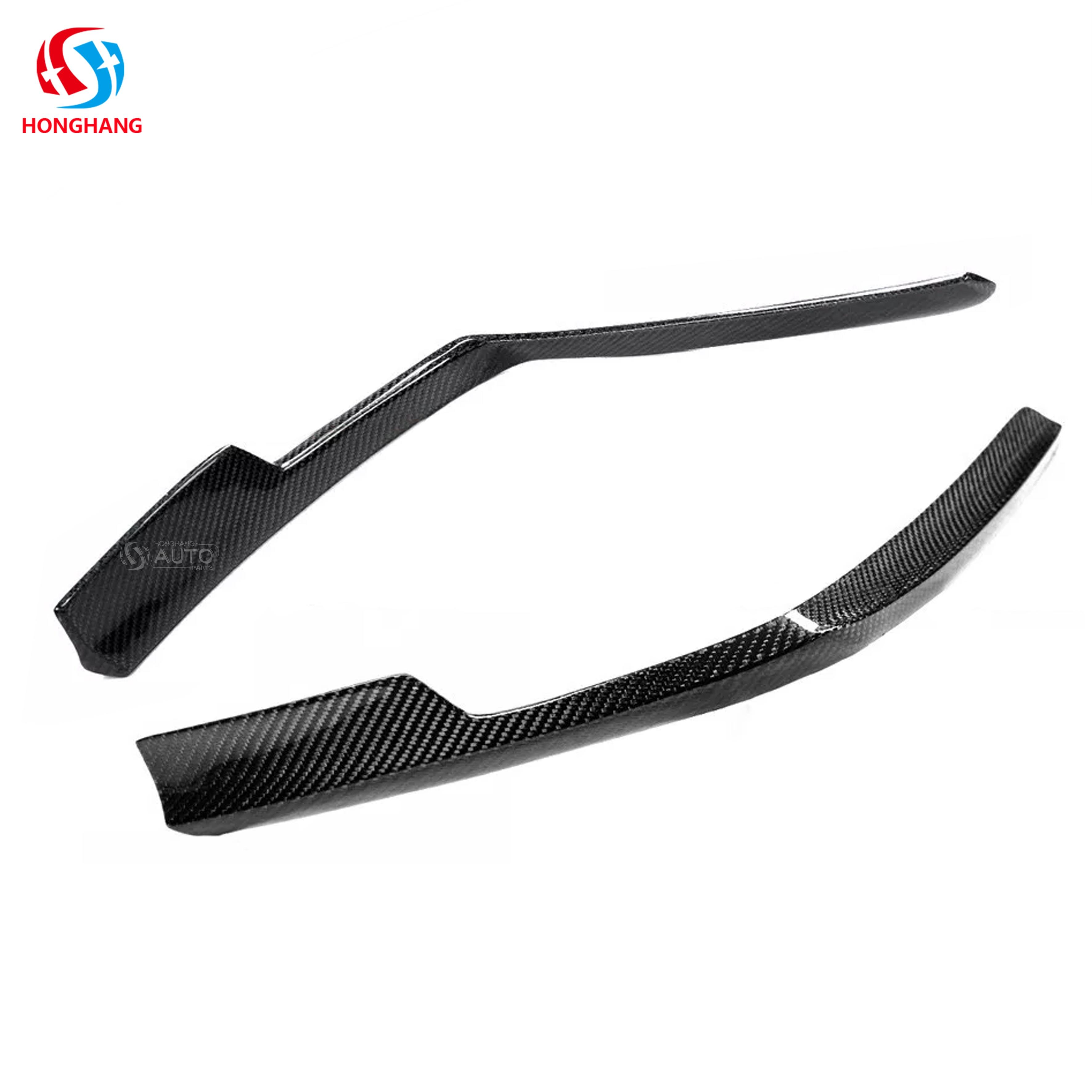 Front Bumper Upper Trim Fang For Toyota Supra GR A90 A91 MK5 2020 2021 2022 2023 2024