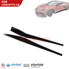 Factory Direct Car Body Kit Side Skirts For Chevrolet Corvette C8 2020 2021 2022 2023