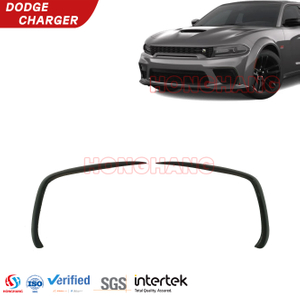 Aggressive Style Upgrade Fog Light Frame Trim for Dodge Charger SRT 2015 2016 2017 2018 2019 2020 2021 2022 2023