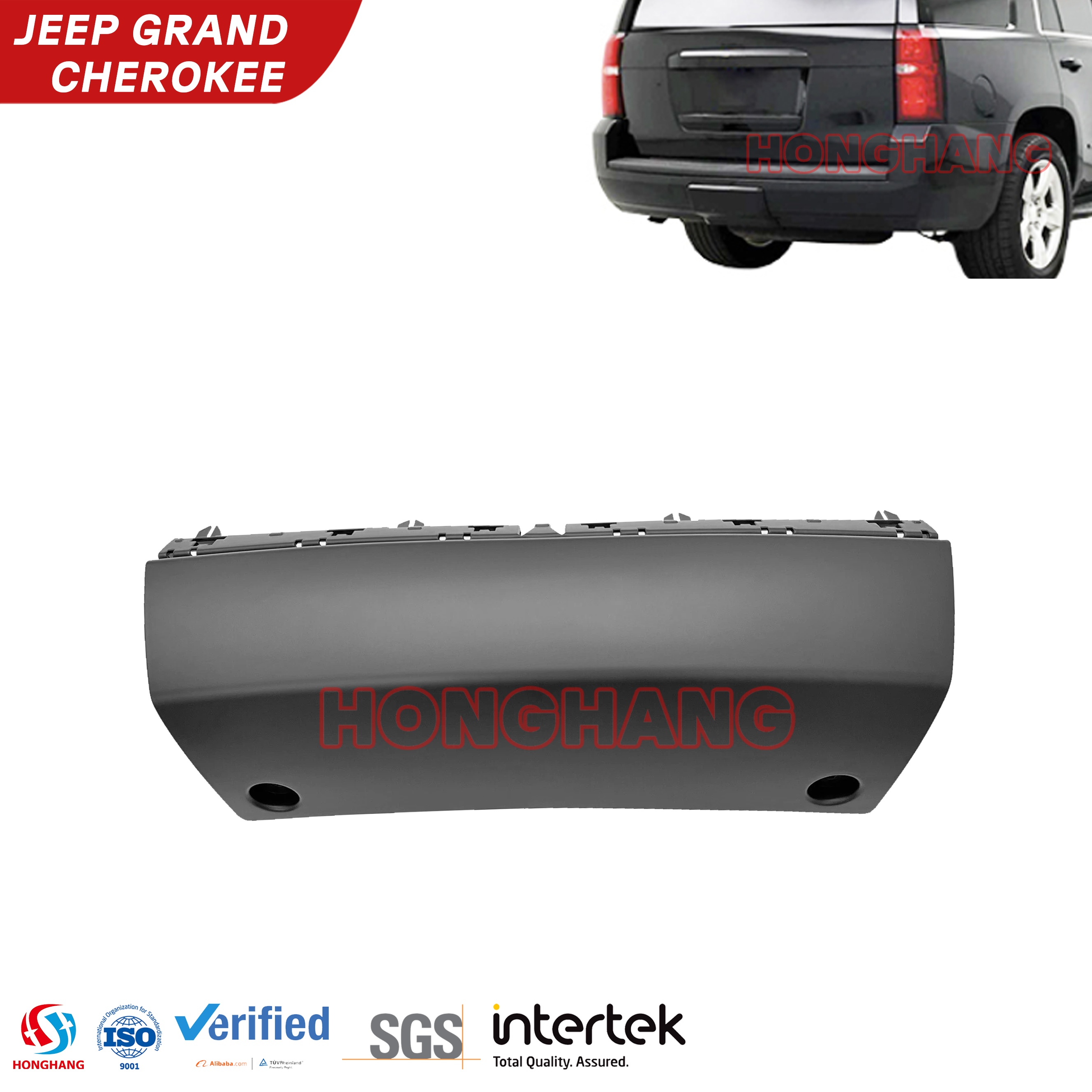 2014-2022 Jeep Grand Cherokee Tow Hook Cover 