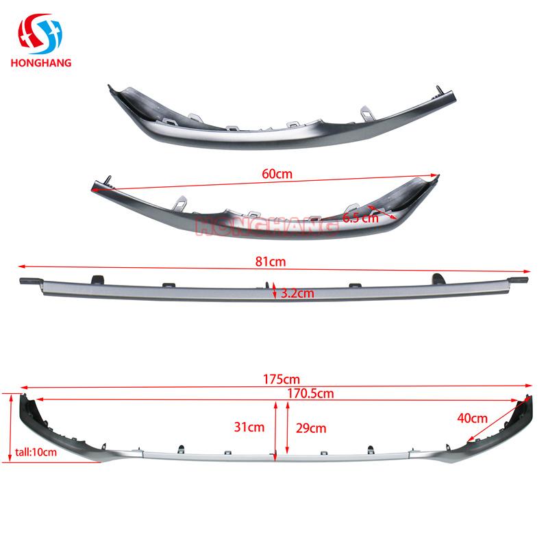 2020-2022 Toyota Camry Front Bumper Splitter Lip