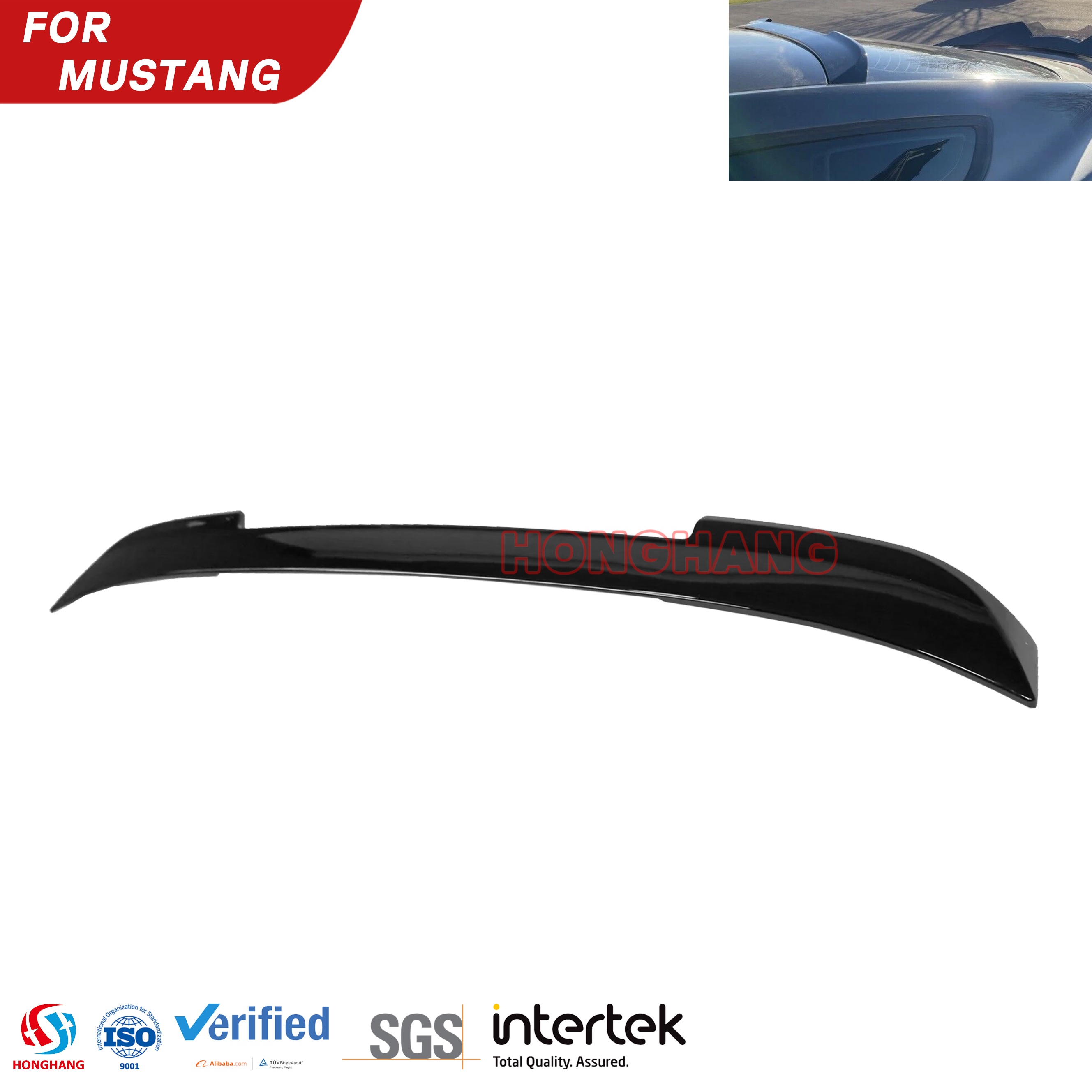 2024 Ford Mustang Rear Tail Spoiler