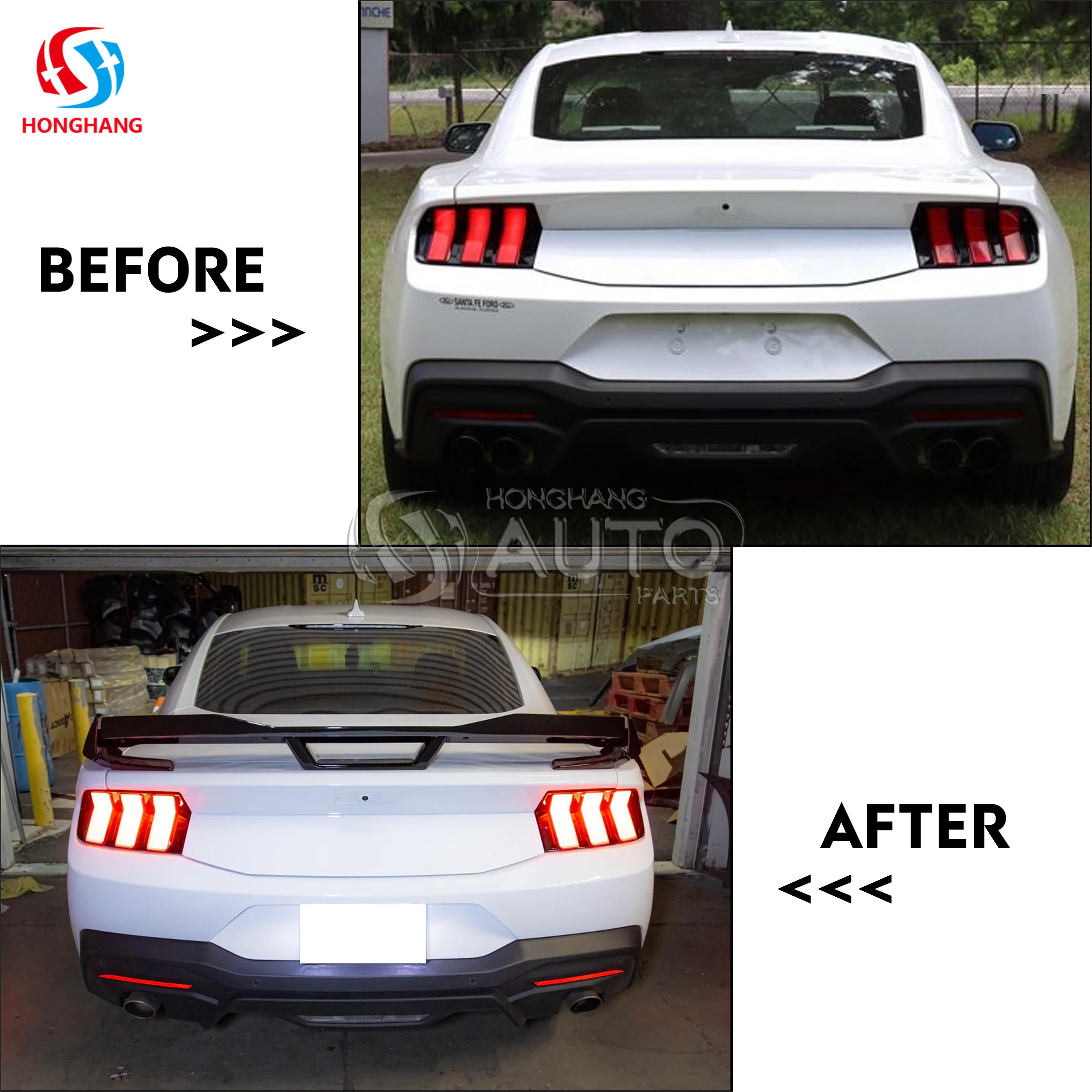 Auto Refit Parts Rear Tail Spoiler For Ford Mustang 2024 2025