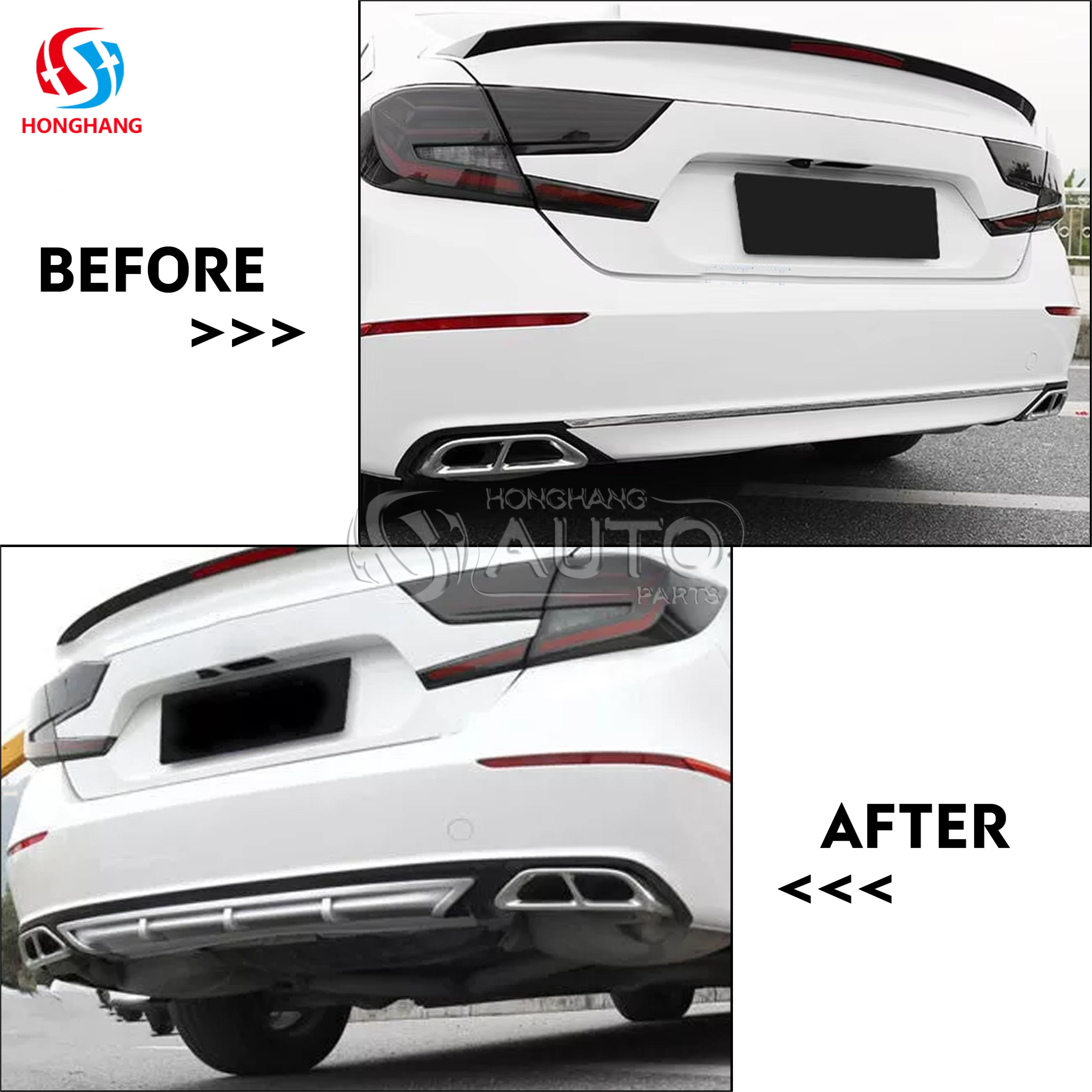 Rear Bumper Diffuser Lip For Honda Accord 2018 2019 2020