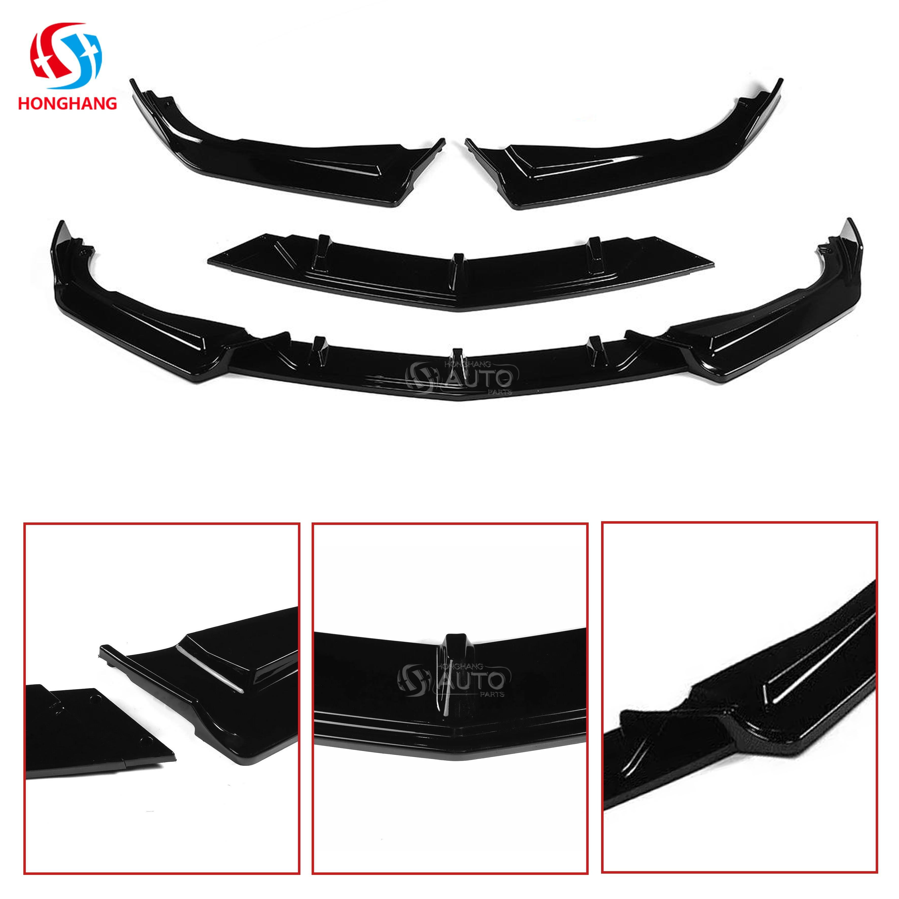 Front Bumper Lip Splitter For Honda 10 Generation Accord 2018 2019 2020 2021