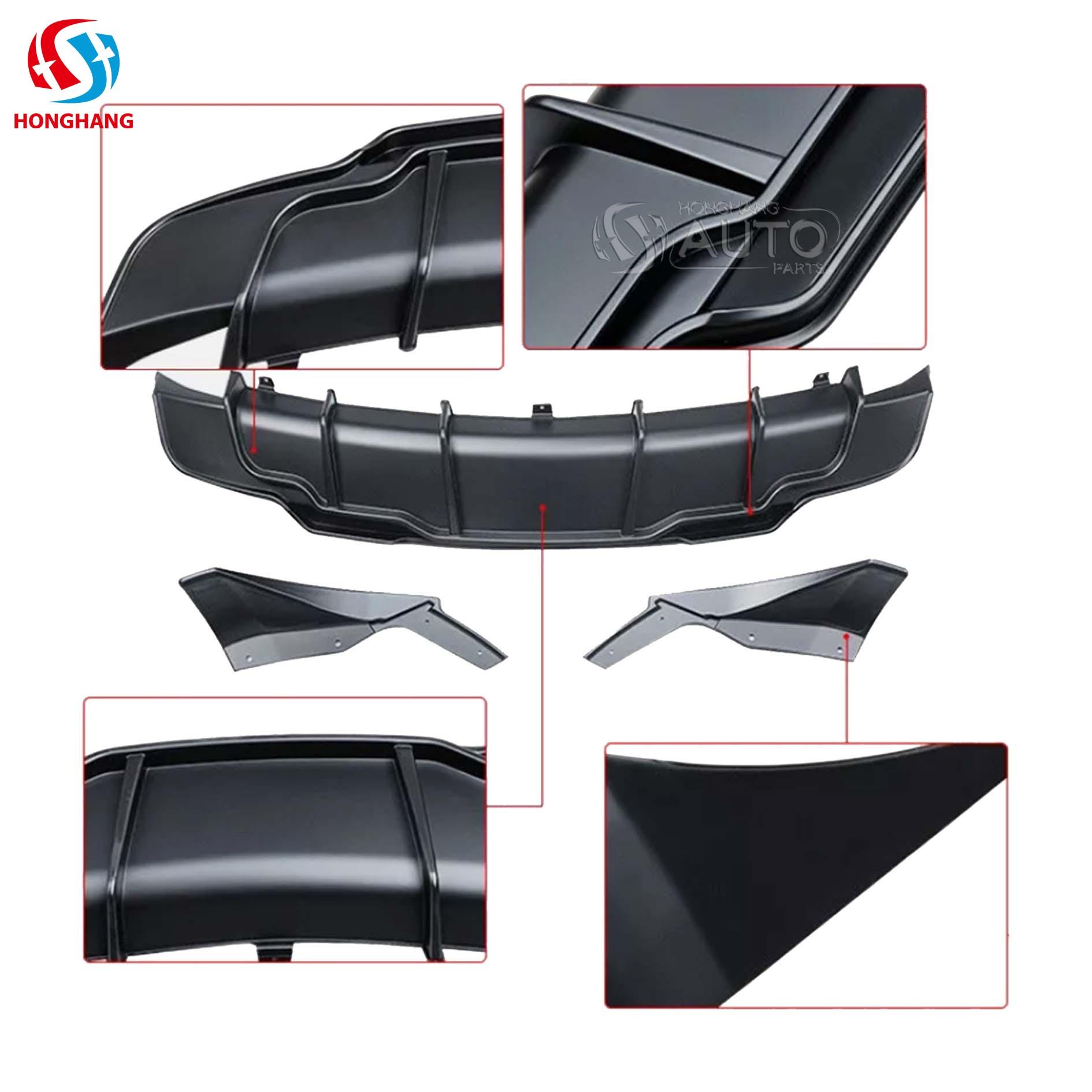 Rear Bumper Lip Diffuser For TESLA Model3 2017 2018 2019 2020 2021 2022 2023