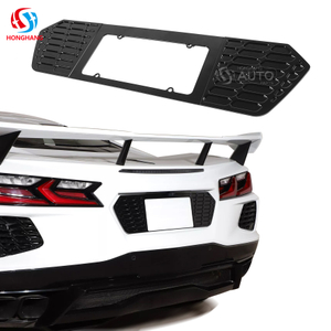 Rear License Plate Frame For Chevrolet Corvette C8 2020 2021 2022 2023