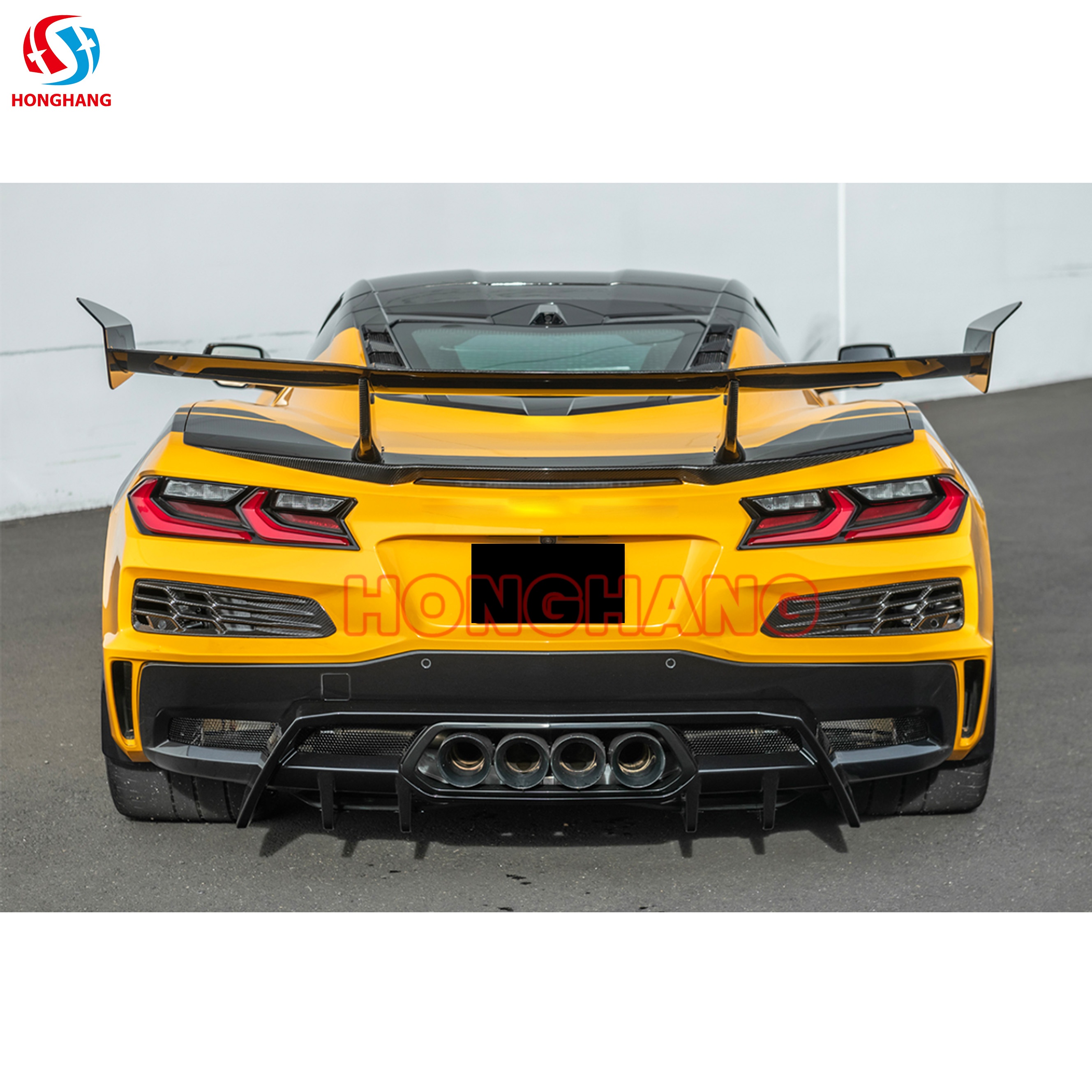 2023+ Corvette C8 Z06 Rear Diffuser Bumper Lip