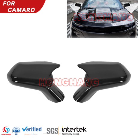 Gloss Black OEM Fit Side Mirror Housing For Chevrolet Camaro 2016 2017 2018 2019 2020 2021 2022