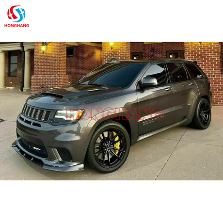 Front Bumper Splitter Lip For Jeep Grand Cherokee SRT 2015 2016 2017 2018 2019