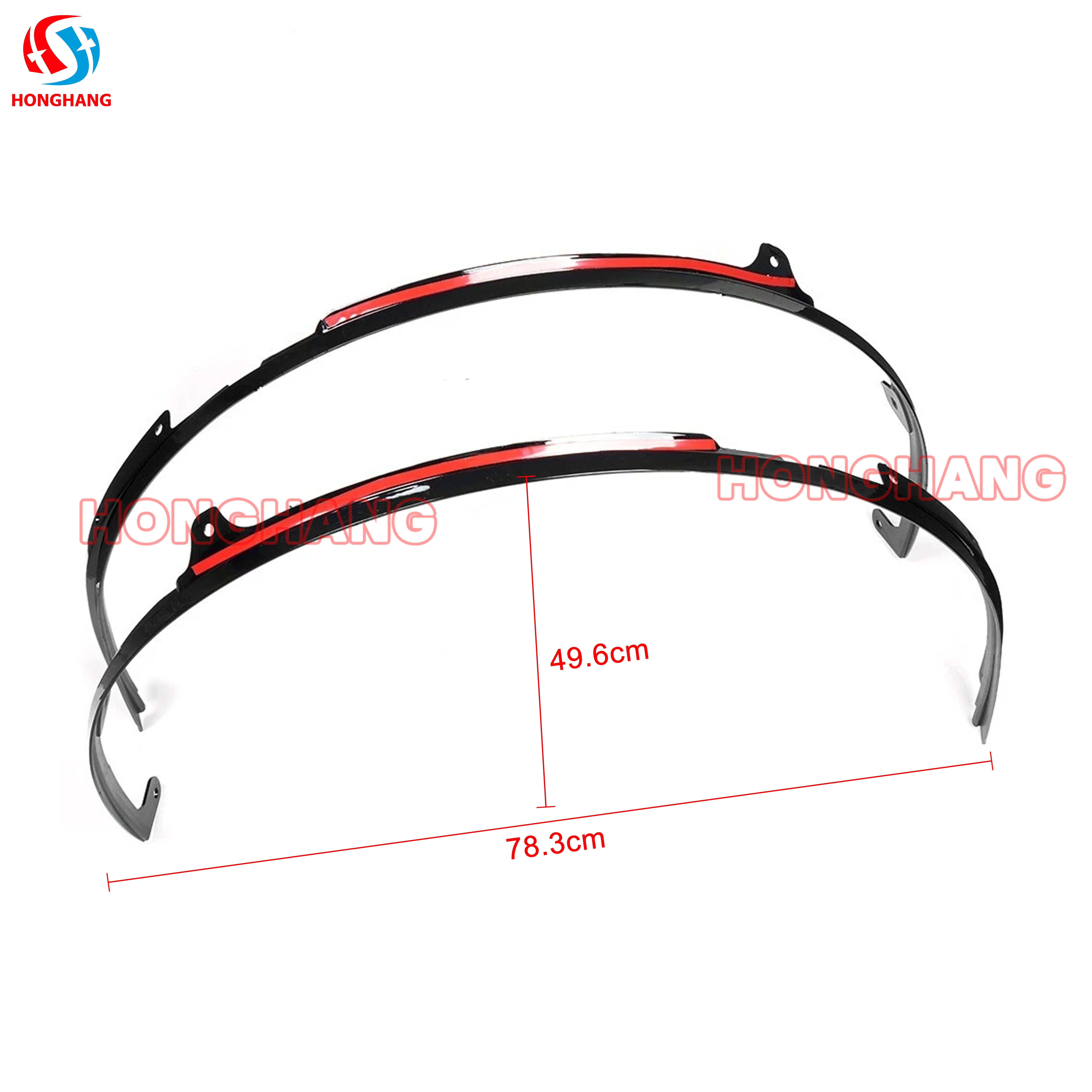 Front Mud fender for Ford Mustang S650 2024 2025