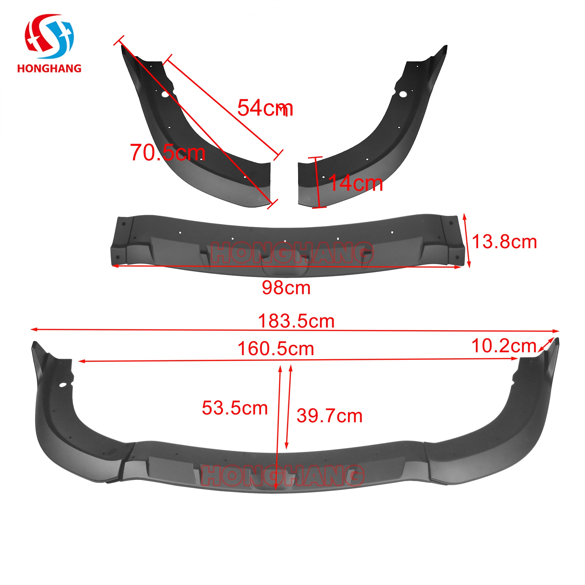 2015-2021 Chrysler 300C Front Bumper Lip