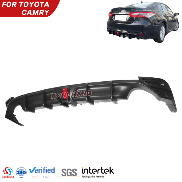 Rear Diffuser Bumper Lip For Toyota Camry LE XLE 2018 2019 2020 2021 2022 2023 2024