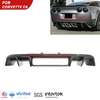 Rear Diffuser Lip Spoiler For Chevrolet Corvette C6 2005 2006 2007 2008 2009 2010 2011 2012 2013