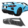 Rear Bumper Lip Splitter For Chevrolet Corvette C8 2020 2021 2022 2023