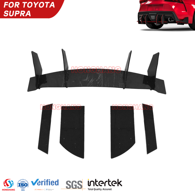 Rear Diffuser Bumper Lip for Toyota Supra 2019 2020 2021 2022 2023
