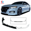 Front Bumper Lip Splitter For Honda Accord 2018 2019 2020 2021