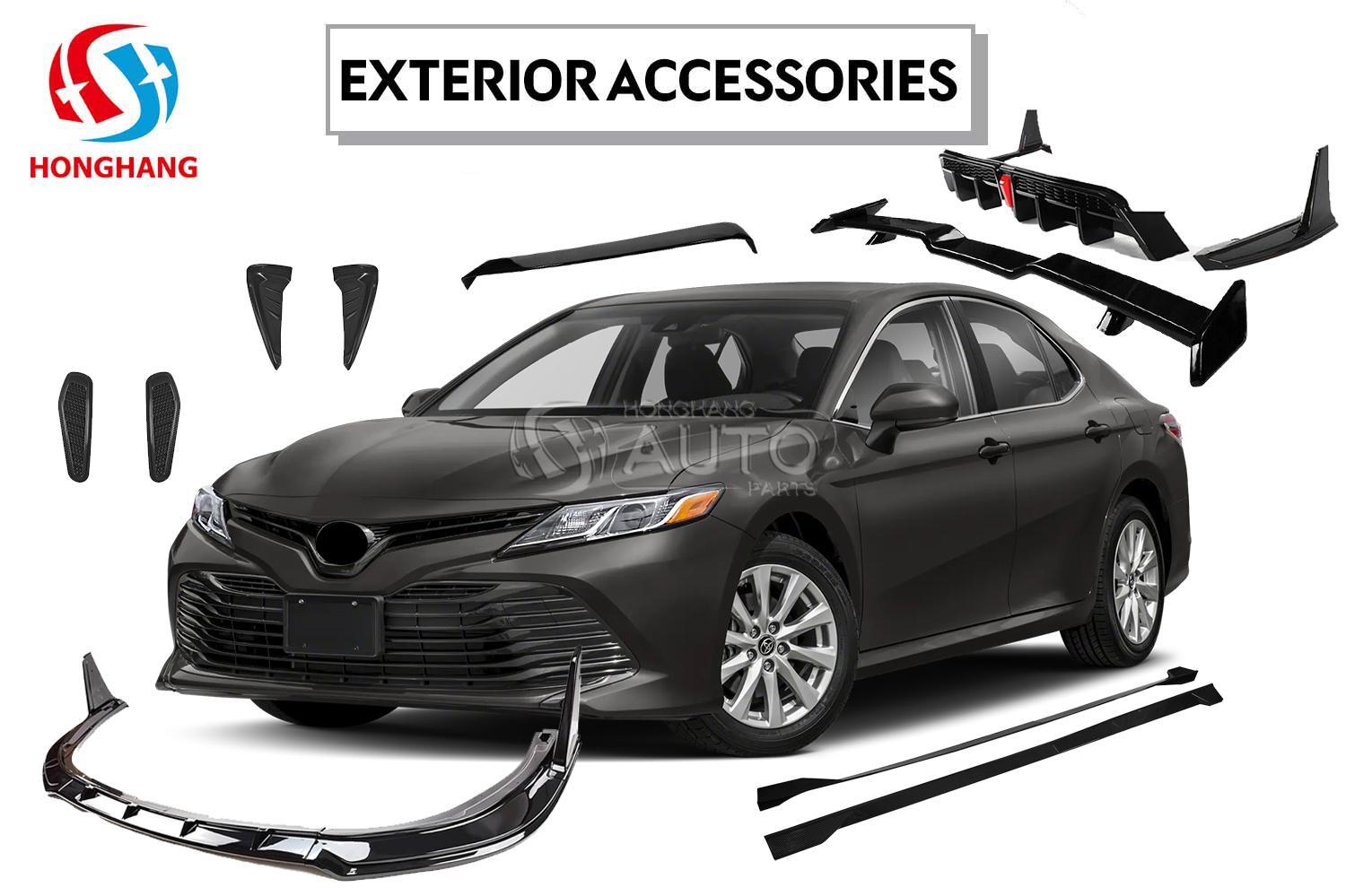 Excellent Fitment Rear Diffuser Bumper Lip For Toyota Camry 2018 2019 2020 2021 2022