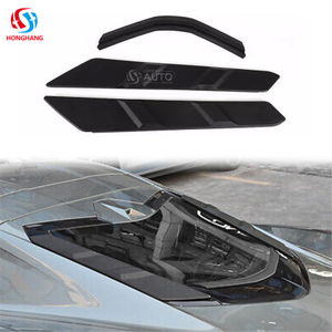 Rear Dry Bay Vent Blocks Waterproof Cover For Chevrolet Corvette C8 Coupe 2020 2021 2022 2023 2024 2025