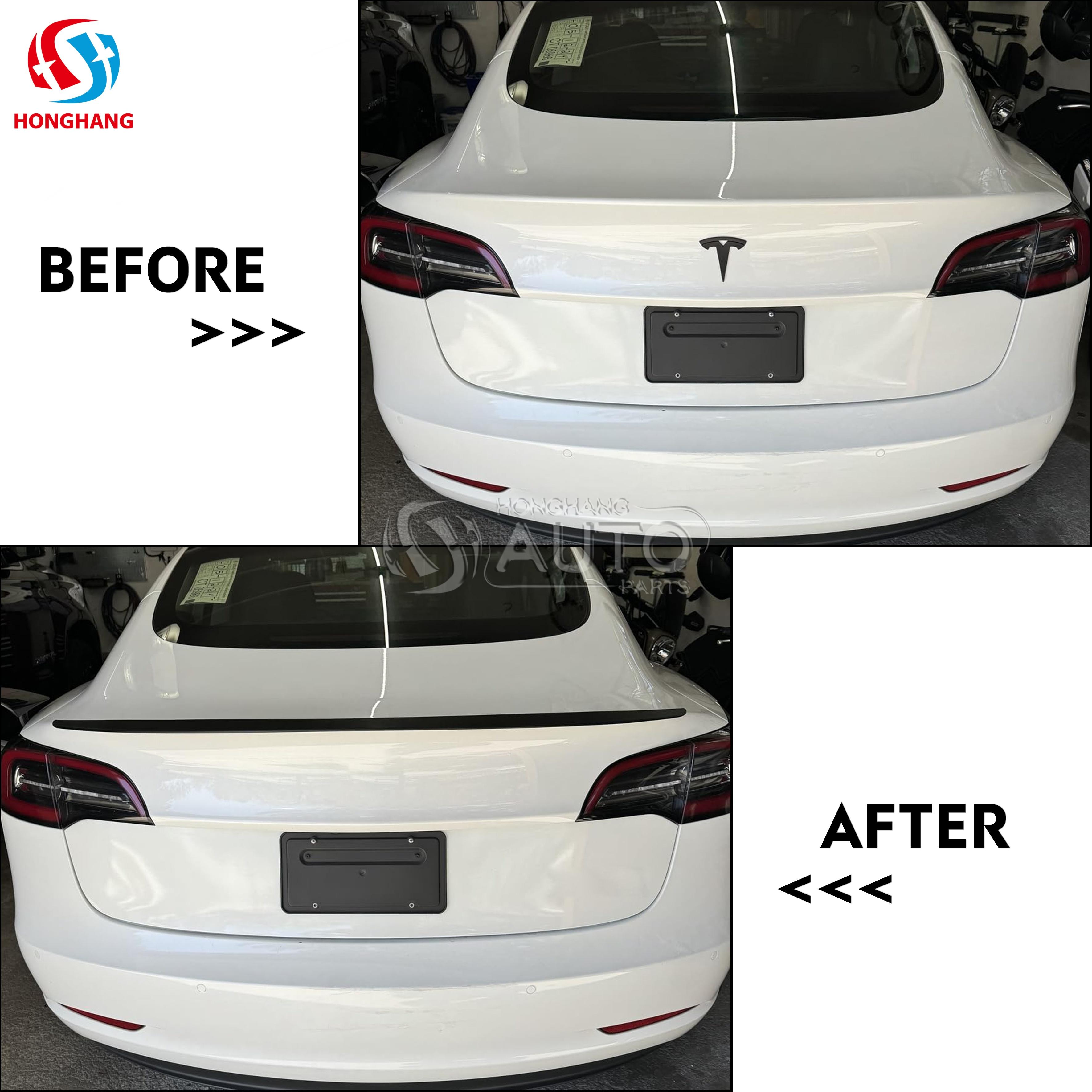Customized Color Rear Trunk Spoiler For TESLA Model 3 2017 2018 2019 2020 2021 2022 2023