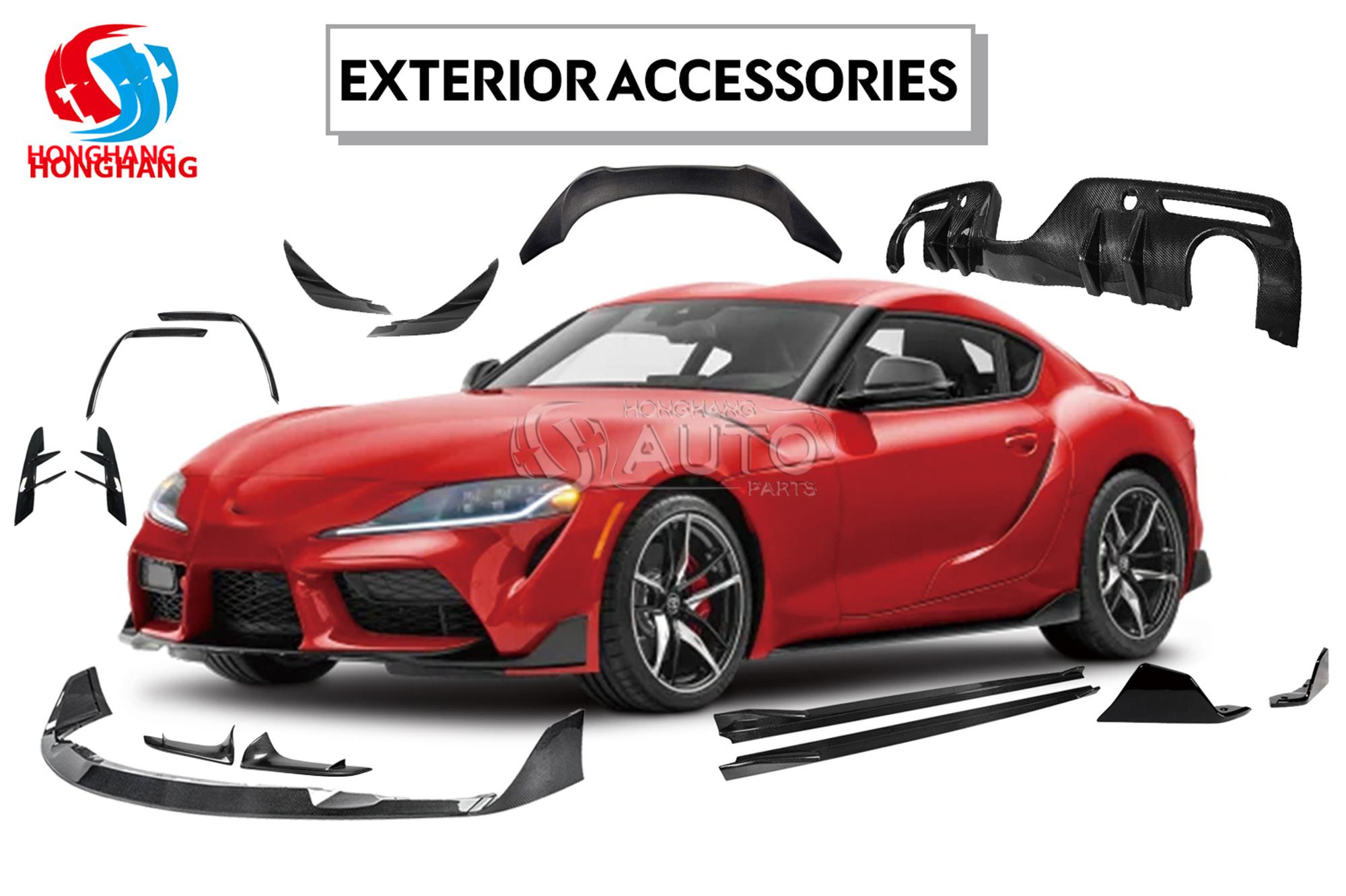 Side Skirt For Toyota Supra 2019 2020 2021 2022 2023