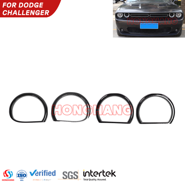 Vorderkopf -Lampen -Lampenabdeckung für Dodge Challenger 2015 2016 2017 2018 2019 2020 2021 2022 2023