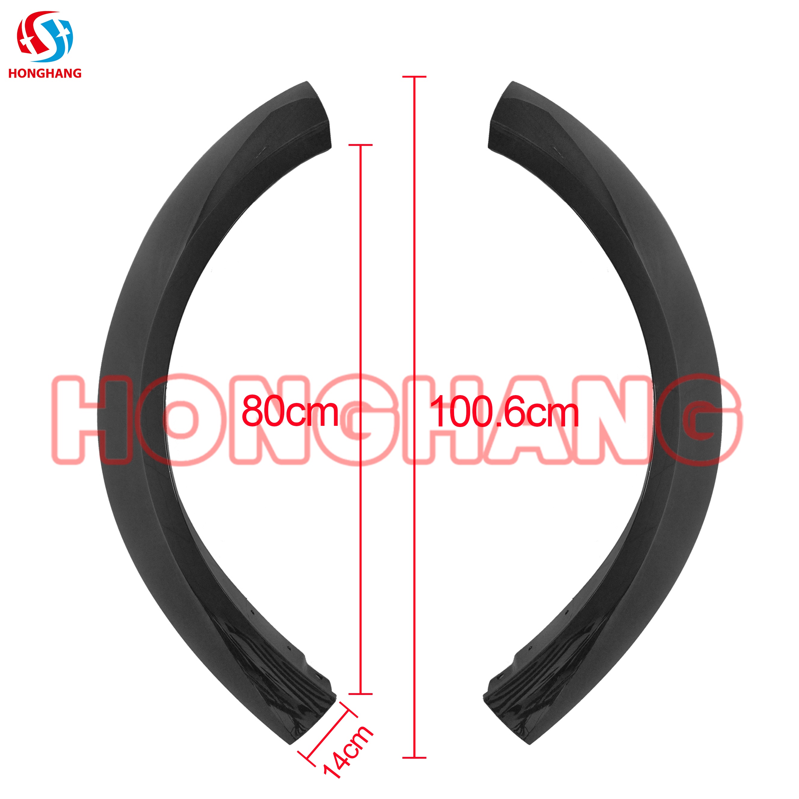 Front Wheel Eyebrow for Dodge Charger 2015 2016 2017 2018 2019 2020 2021