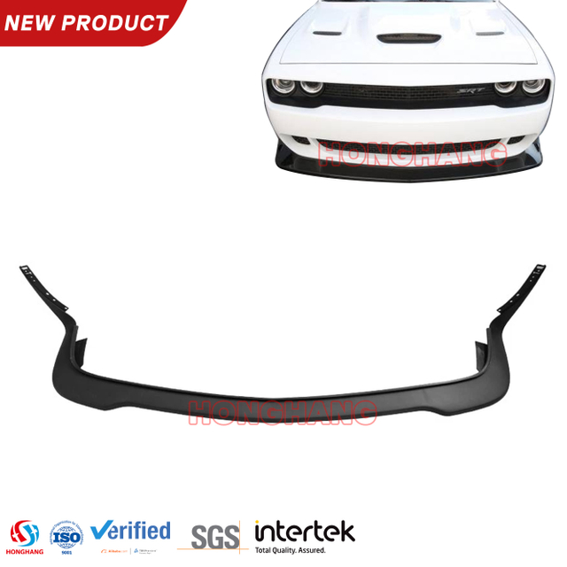 Labio de parachoques delantero para Dodge Challenger Hellcat Front Lip 2015 2016 2017 2018 2019 2020 2021 2022 2023