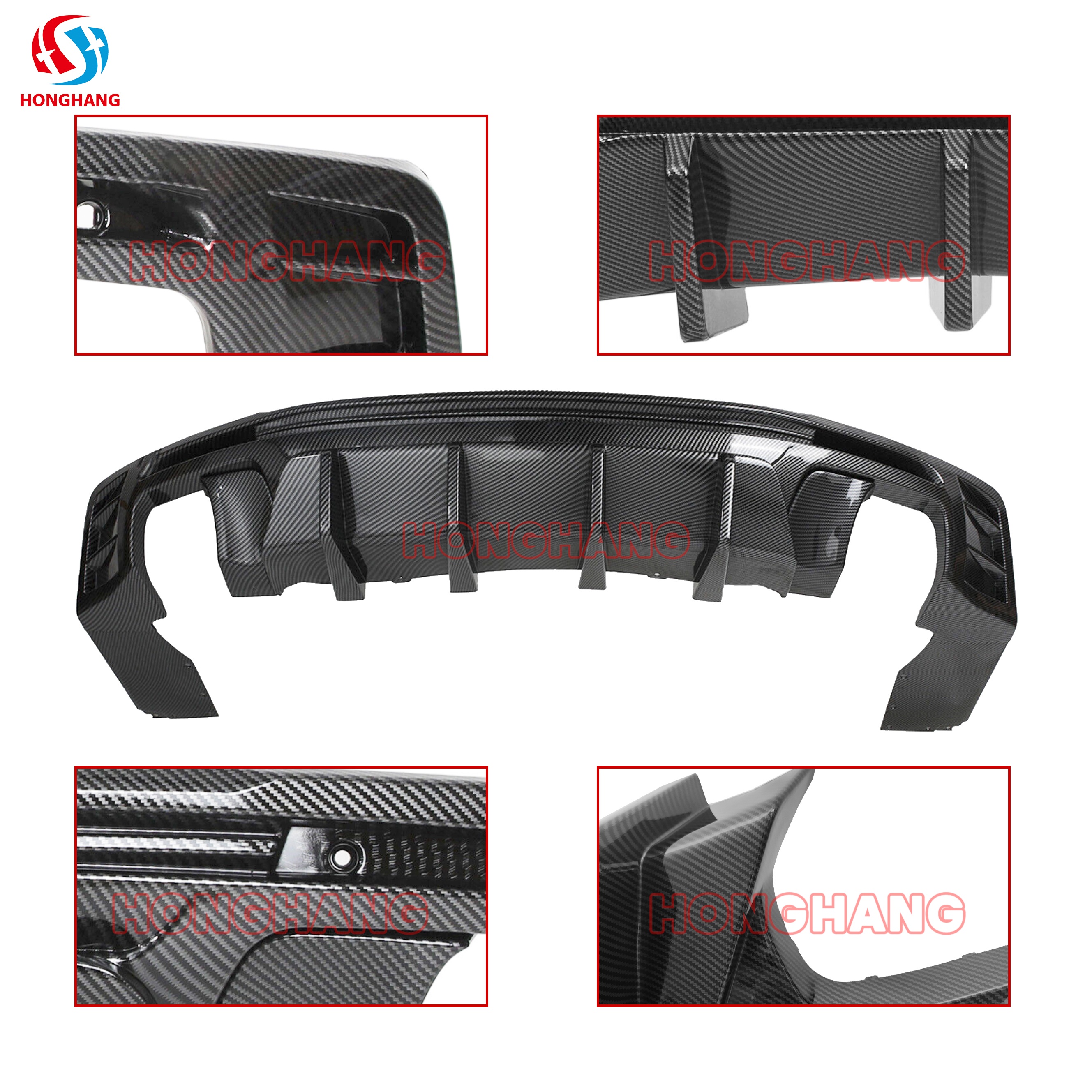 2016-2022 Chevrolet Camaro Rear Diffuser Bumper Lip
