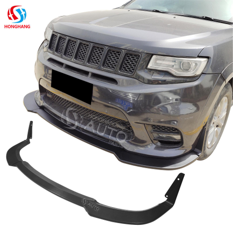 Front Bumper Splitter Lip For Jeep Grand Cherokee 2015 2016 2017 2018 2019