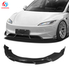 New Arrivals Front Bumper Lip Splitter For Tesla Model 3 2024 