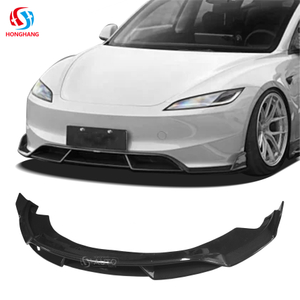 New Arrivals Front Bumper Lip Splitter For Tesla Model 3 2024 