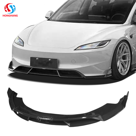 New Arrivals Front Bumper Lip Splitter For Tesla Model 3 2024 