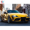 Front Bumper Upper Trim Fang For Toyota Supra GR A90 A91 MK5 2020 2021 2022 2023 2024