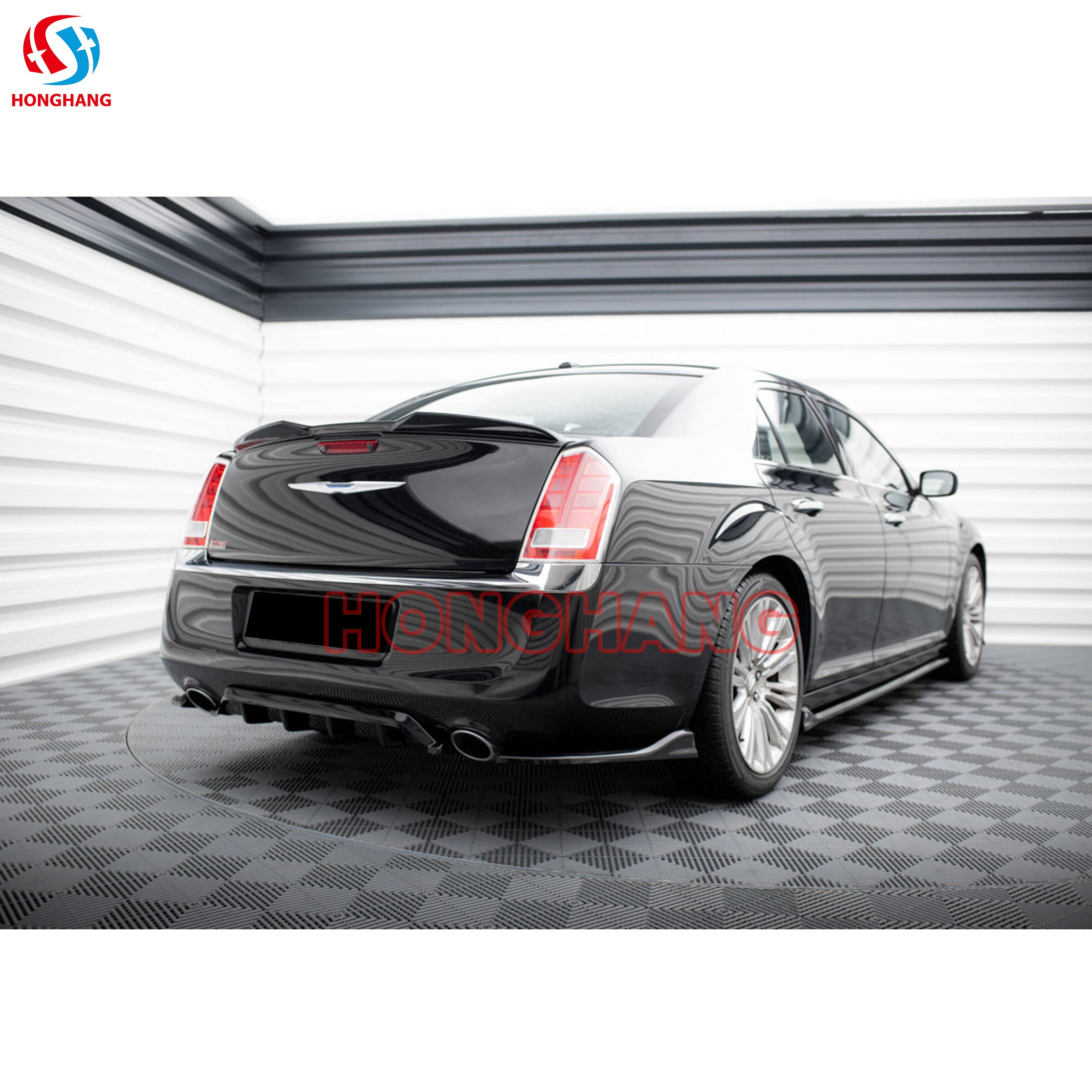 Rear Bumper Lip For Chrysler 300 Mk2 2011 2012 2013 2014