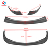 Front Lip Bumper Splitter For Corvette C6 2006 2007 2008 2009 2010 2011 2012