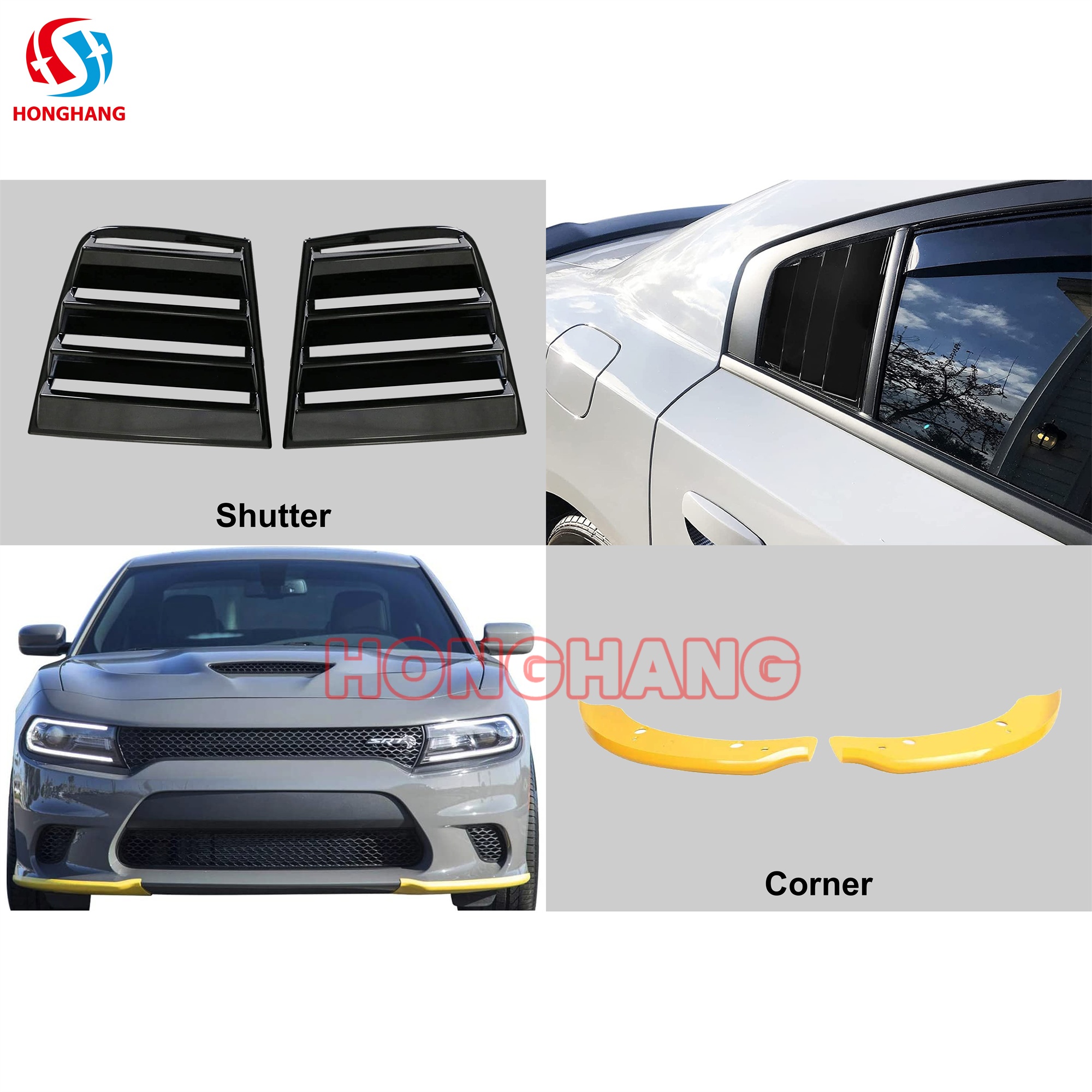 Exterior Upgrade Body Kit for Dodge Charger 2015 2016 2017 2018 2019 2020 2021 2022 2023
