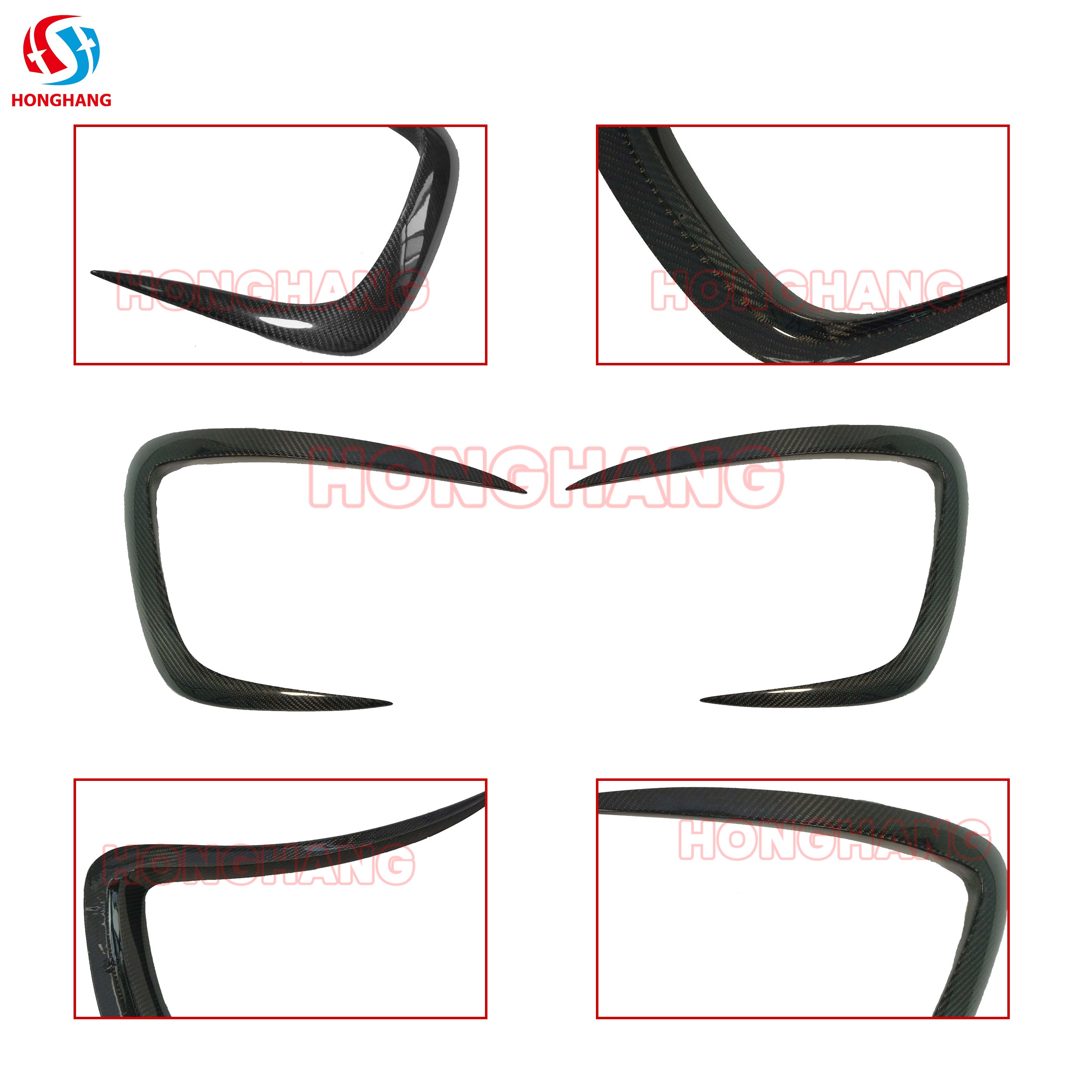 Rear Fender Vent Trim Side Fin Air Outlet Flap for Dodge Charger 2015 2016 2017 2018 2019 2020 2021