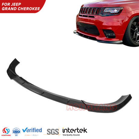 Front Bumper Splitter Lip For Jeep Grand Cherokee SRT 2015 2016 2017 2018 2019