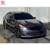 ABS Front Bumper Grille Upper Grill Guards Front Upper Grille for Infiniti G37/G25 Q40 2010-2013