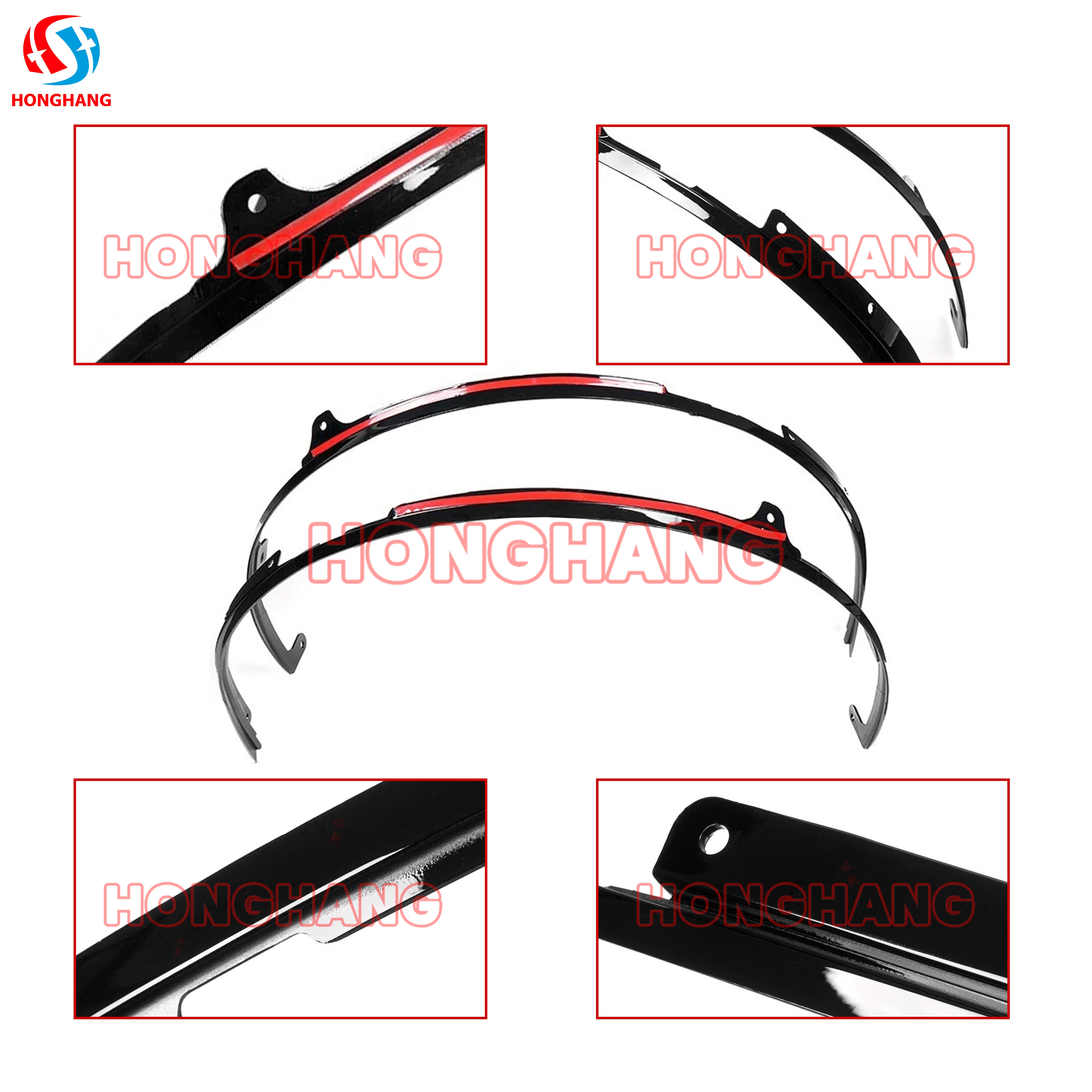 Front Mud fender for Ford Mustang S650 2024 2025