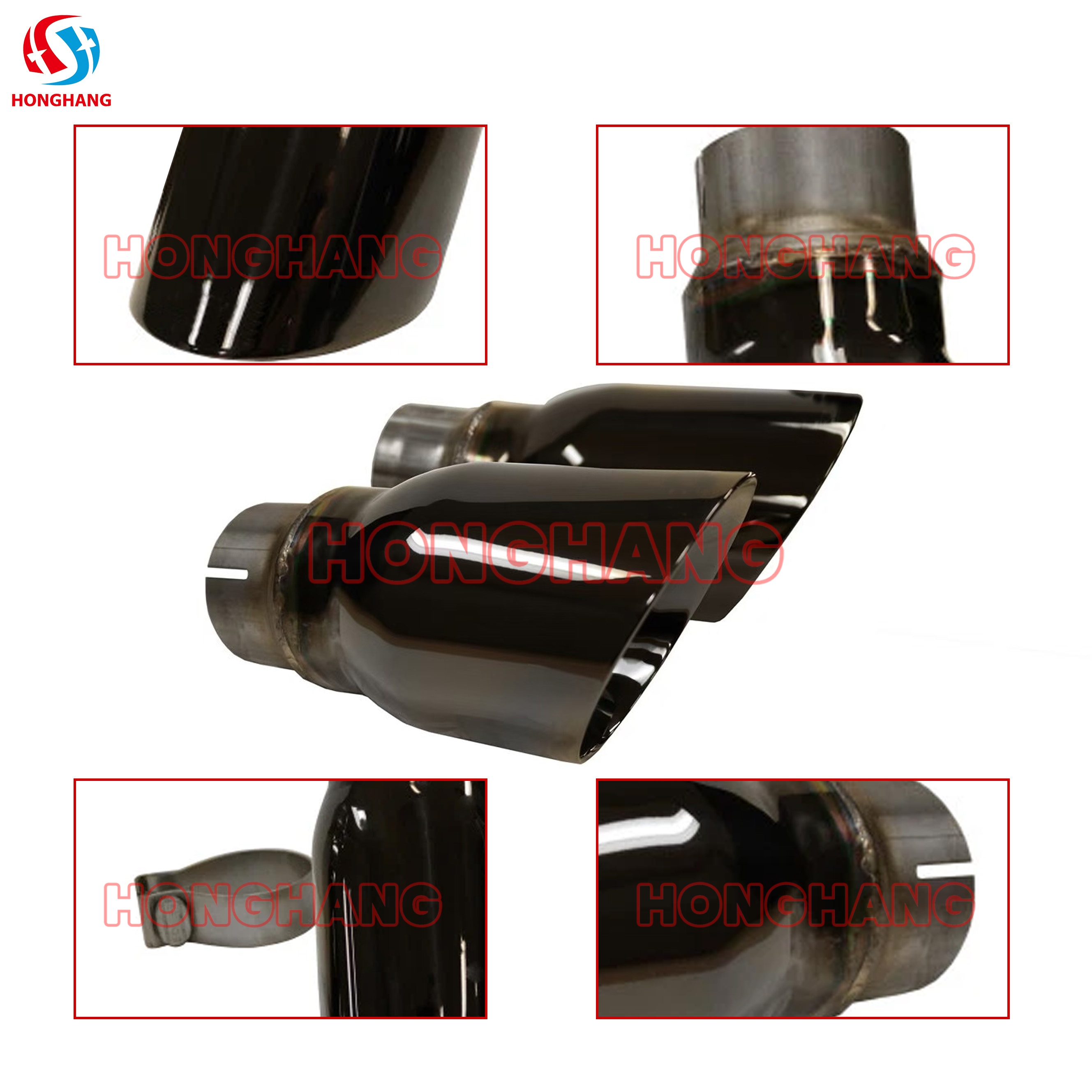 2015 2016 Dodge Charger Pursuit 5.7L R/T Exhaust Tip Kit