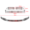 ABS Front Bumper Grille Upper Grill Guards Front Upper Grille for Dodge Charger 2015-2021