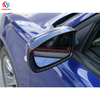 Side Mirror Rain Eyebrow Cover For Dodge Charger