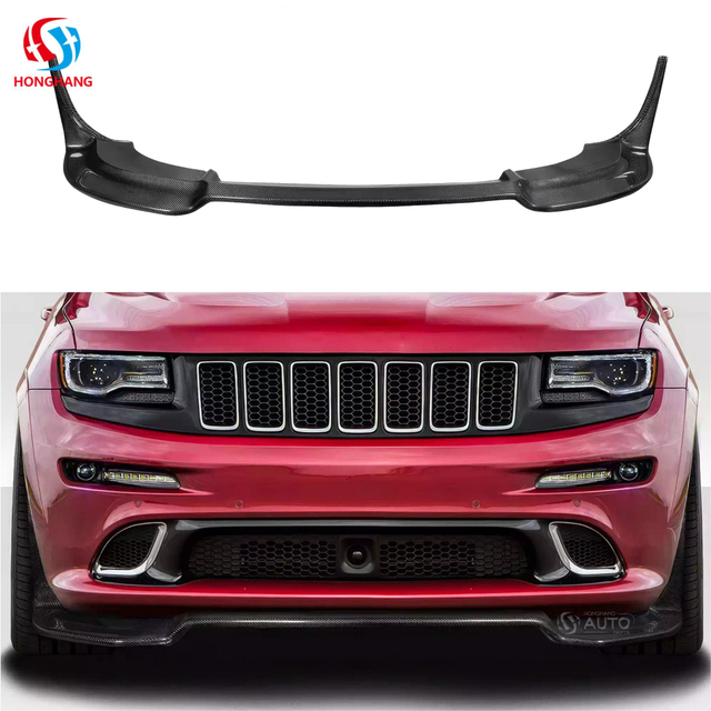 Front Bumper Splitter Lip For Jeep Grand Cherokee SRT8 2012 2013 2014 2015 2016